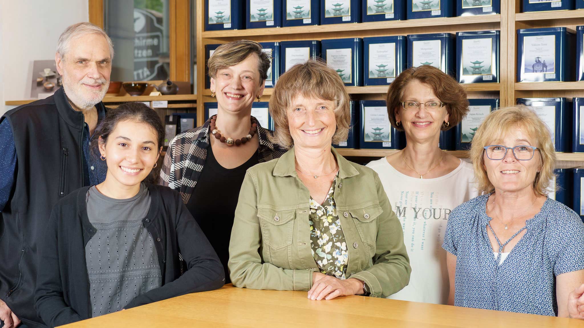 Das Team vom Moses Tee Shop Dornbirn