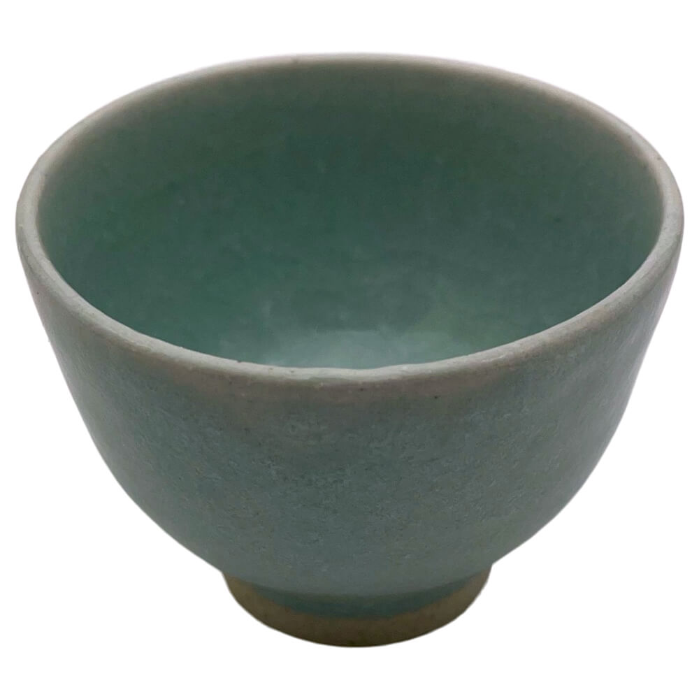 Celadon Teeschale Kato Juunidai Japan 1#teeschale_durchmesser-66mm