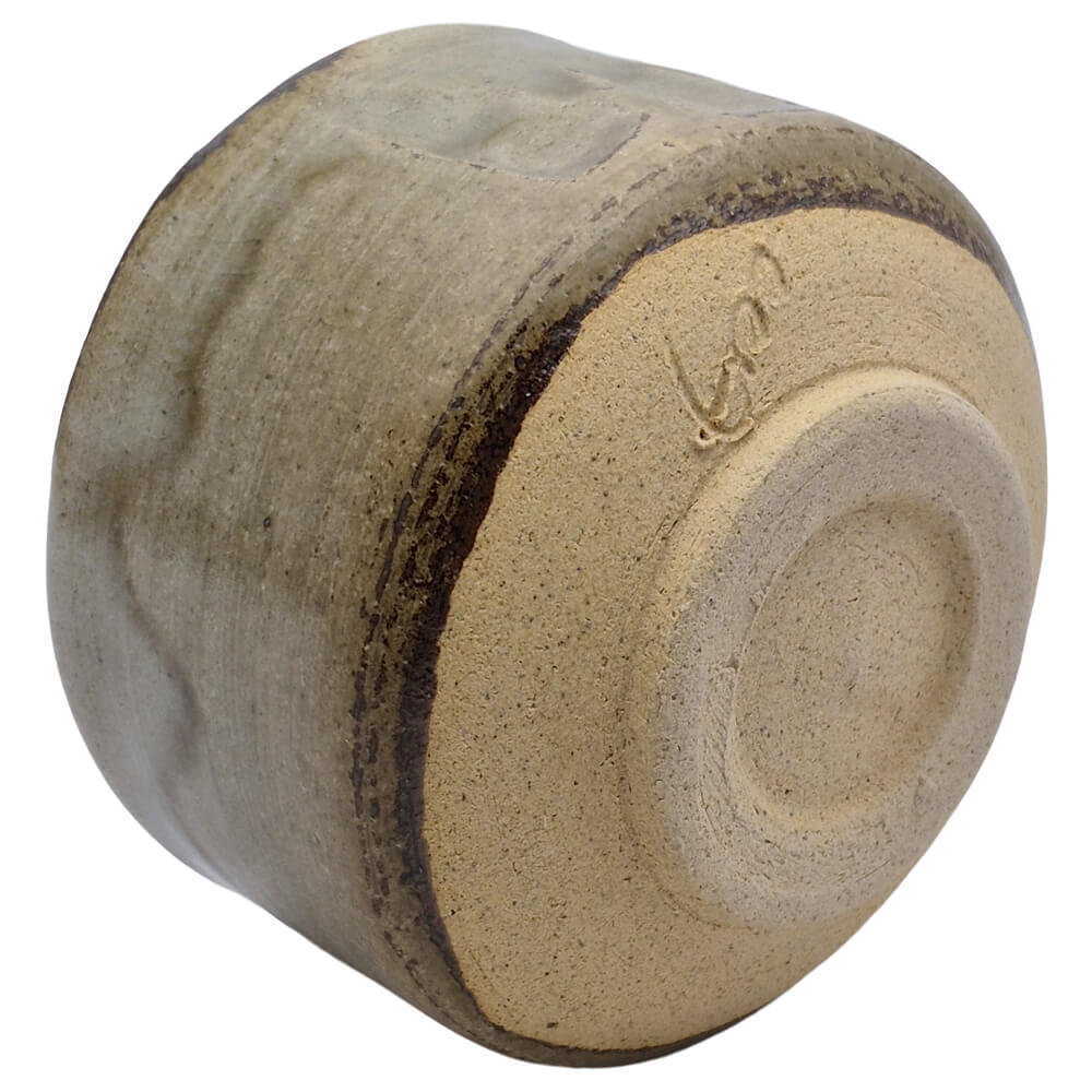 Chawan Tetsu-Nagashi von Kato Juunidai Signatur