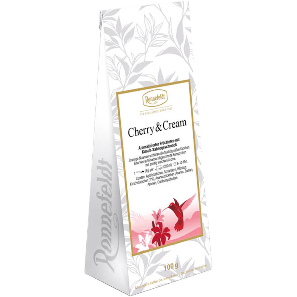 Früchtetee Cherry und Cream Packung neu