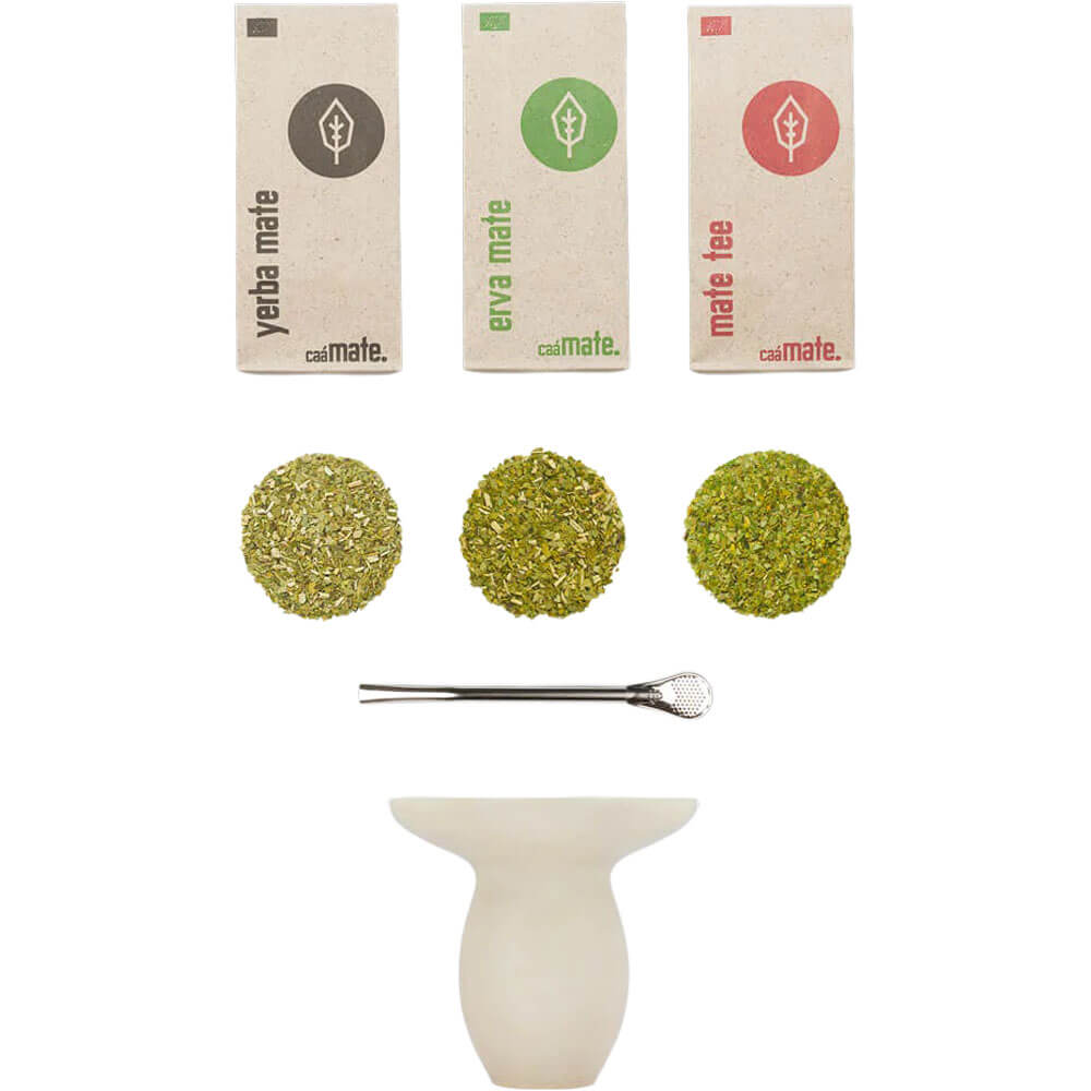 Mate Set mit Cuia beige komplett#farbe_beige