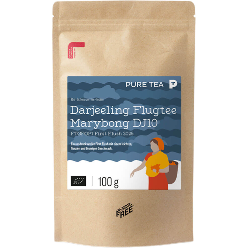 Darjeeling Marybong Flugtee 2025 bio Packung