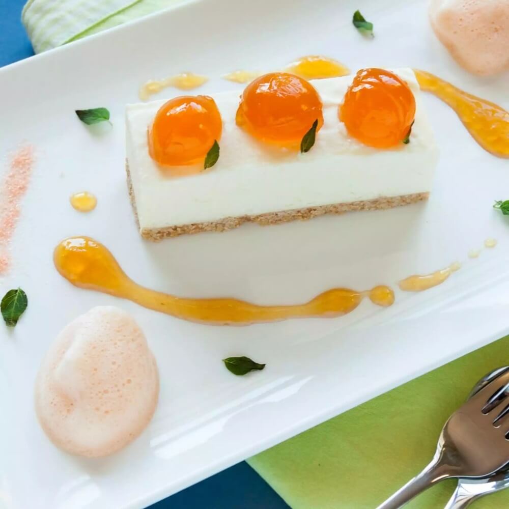 Dessert mit Michelsen Mandarine Sirup