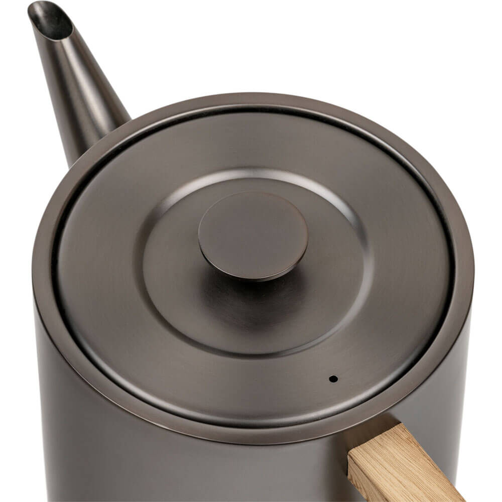 Bredemeijer Teekanne Duet Design Narvik metallic grau Deckel#teekanne_metallic-grau