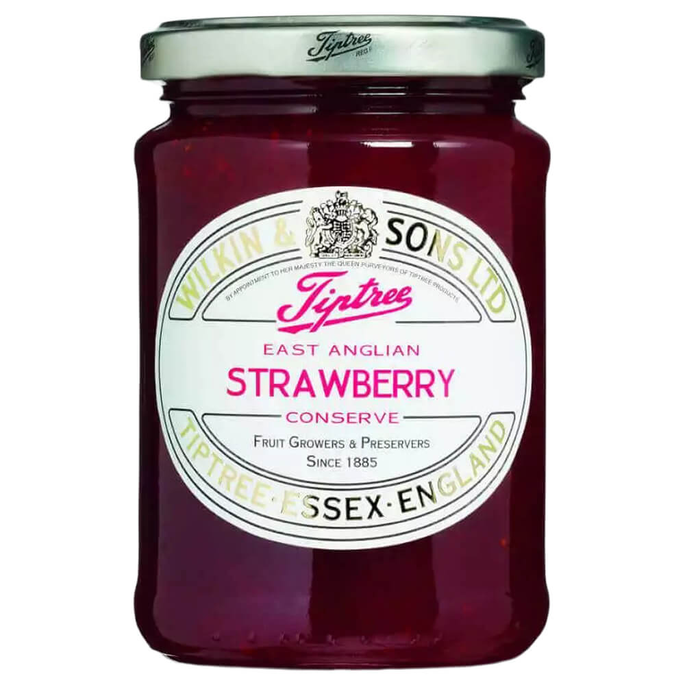 East Anglian Erdbeermarmelade extra Glas