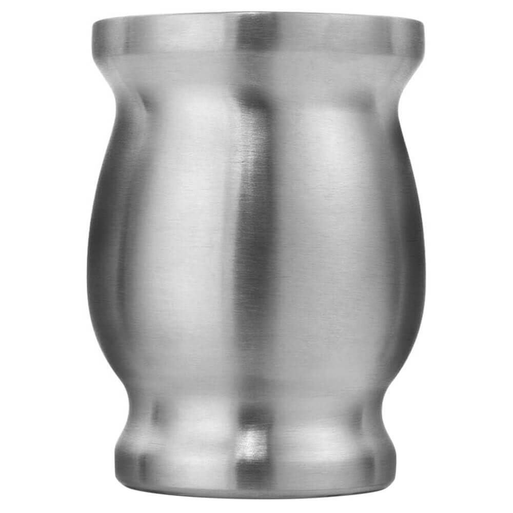 Mate Set Becher Edelstahl silber VSt#farbe_silber
