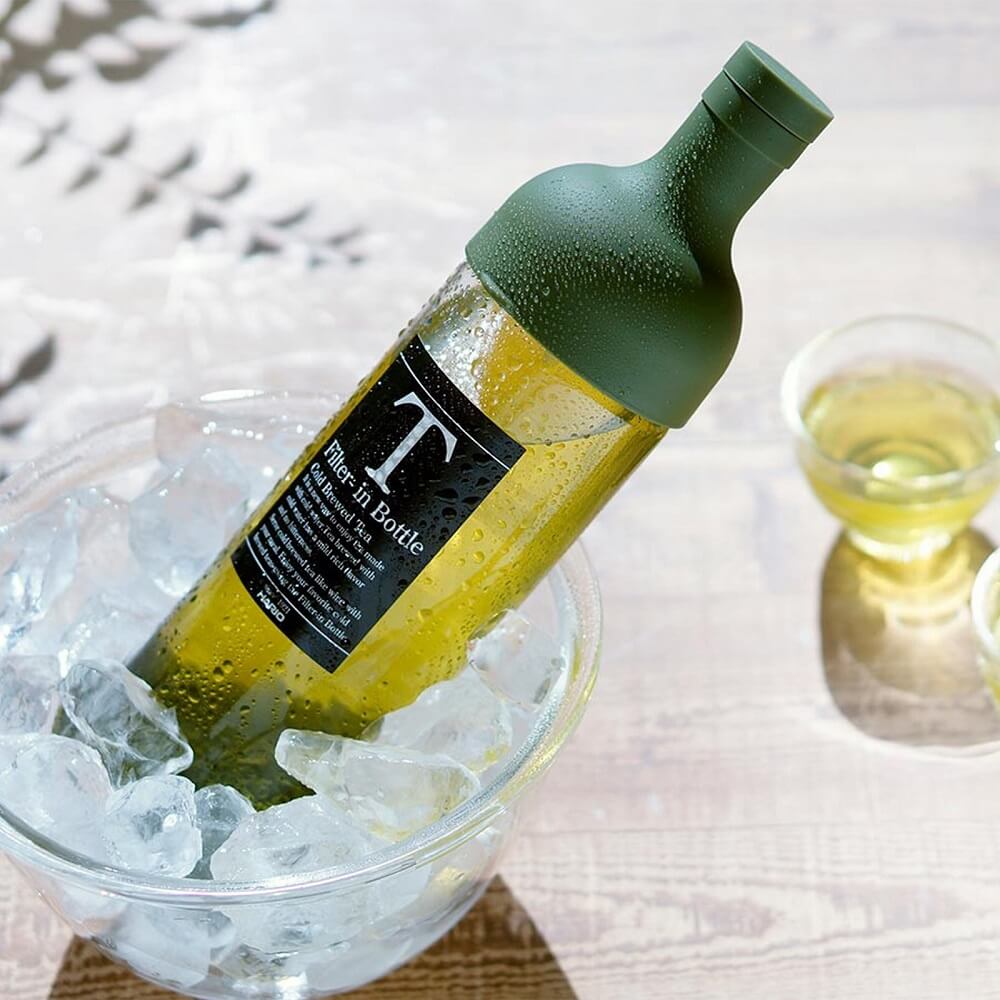 Eisteeflasche Hario olivgrün 1#teeflasche_olivgruen-750ml