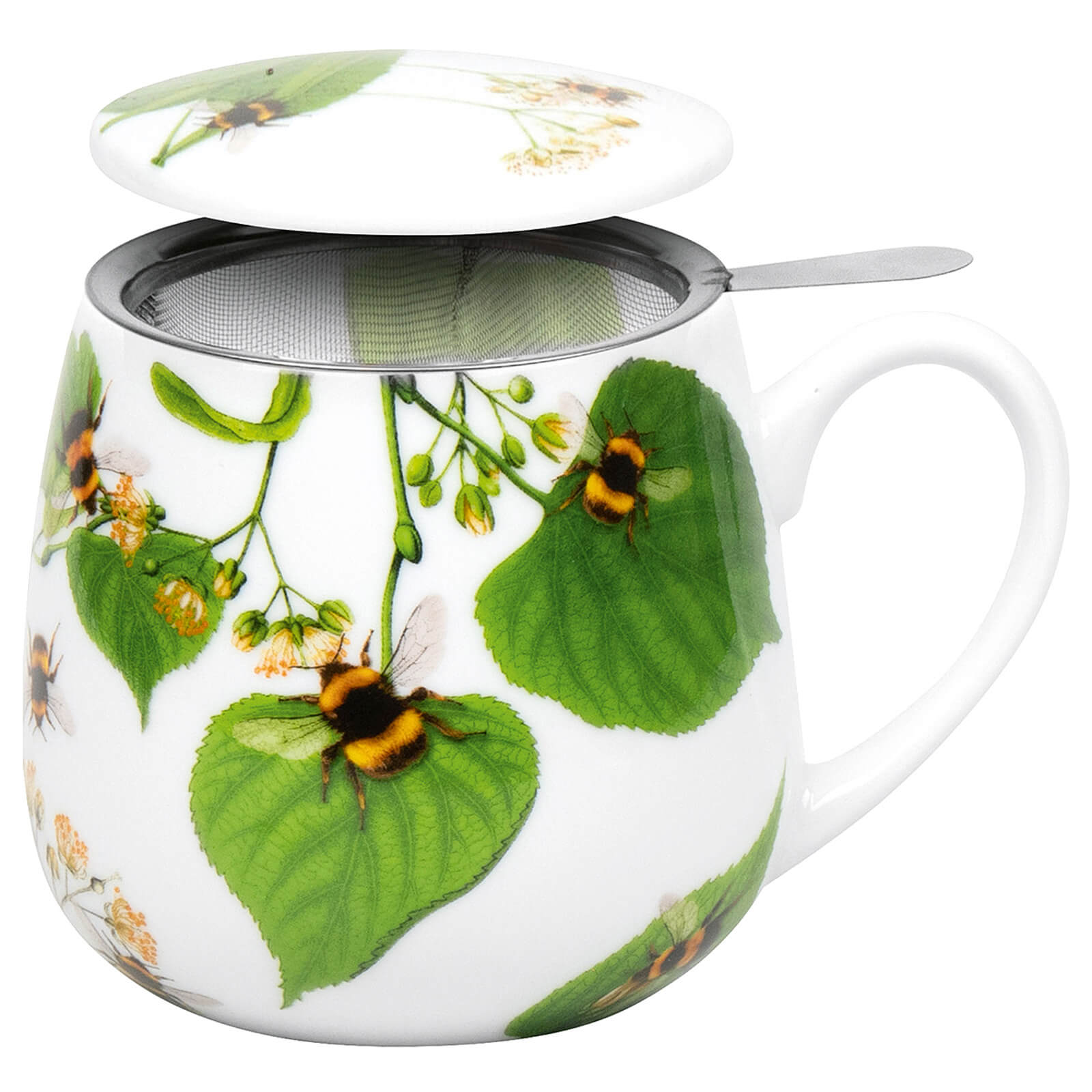 Kuschelbecher mit Deckel und Sieb Hummeln#deckelbecher_hummeln