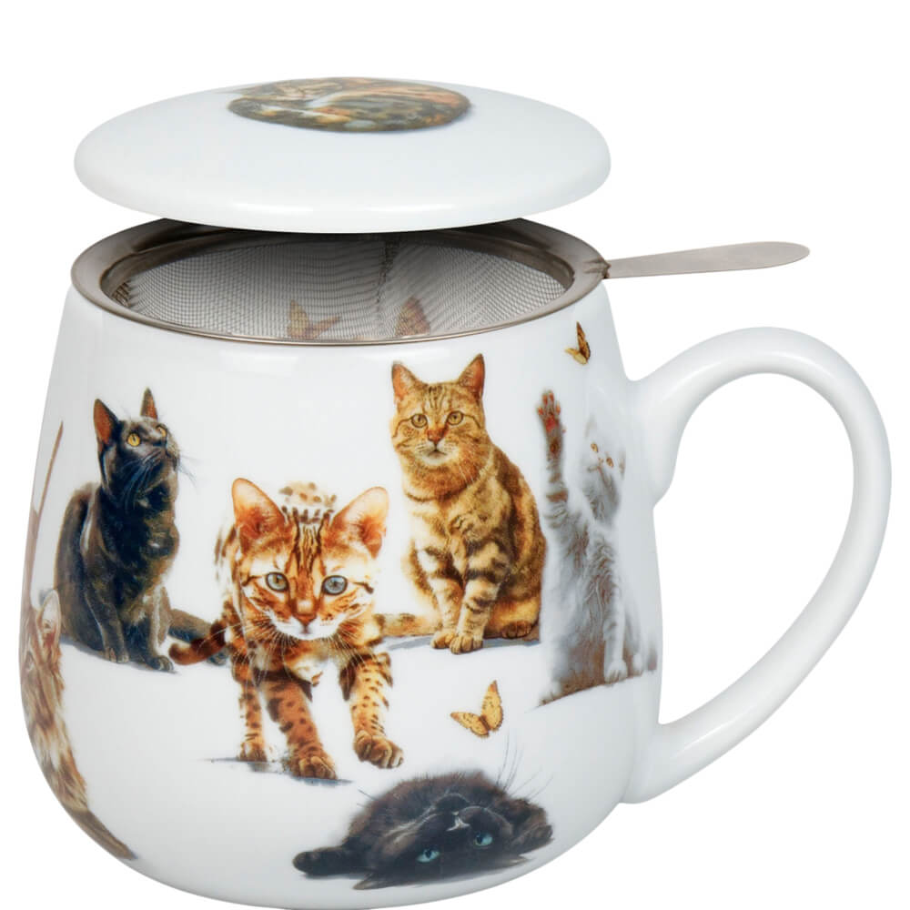 Kuschelbecher mit Deckel und Sieb Samtpfoten#deckelbecher_samtpfoten