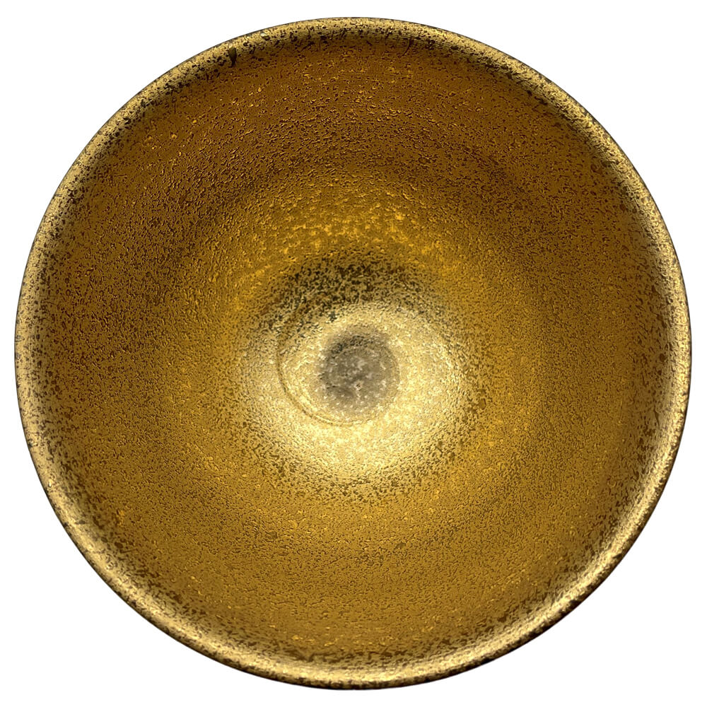 Matchaschale gold gesprenkelt innen#matchaschale-aus-japan_medaru-gold
