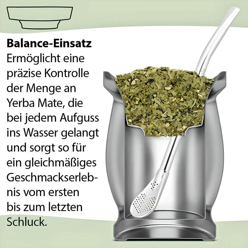 Mate Set Becher Edelstahl rot Balance-Einsatz#farbe_rot