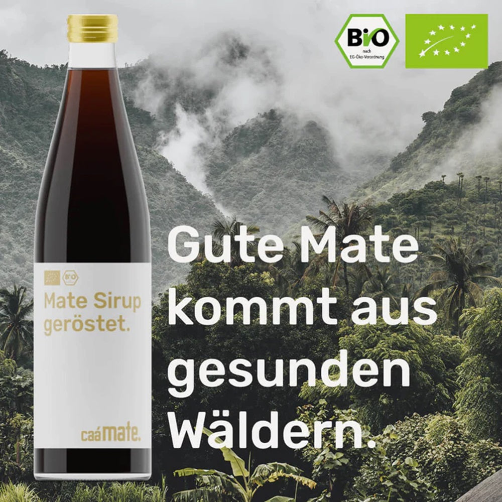 Mate Sirup geröstet Image Bild