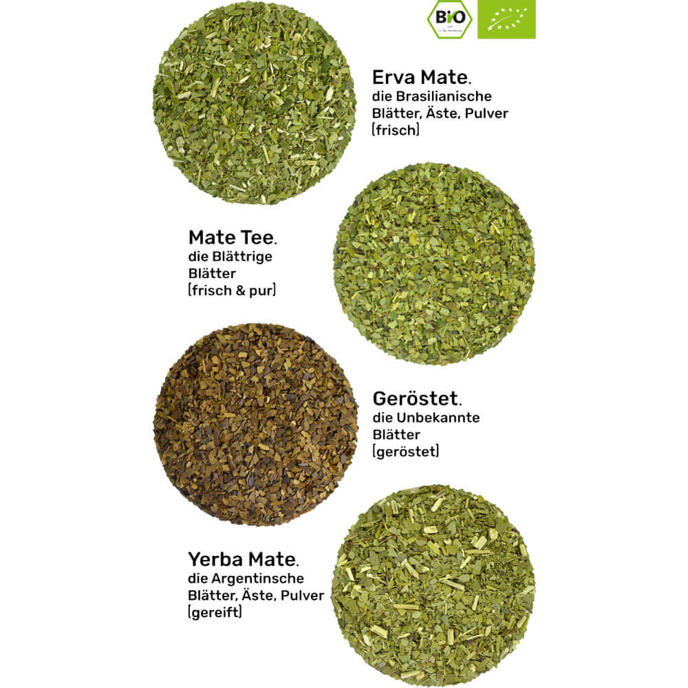 Mate Tee Probierset bio Sorten