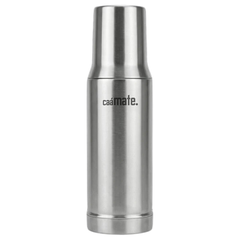 Mate Thermoskanne von Caámate in Edelstahl matt mit doppelwandiger Isolierung#thermoskanne_1000ml-edelstahl-matt