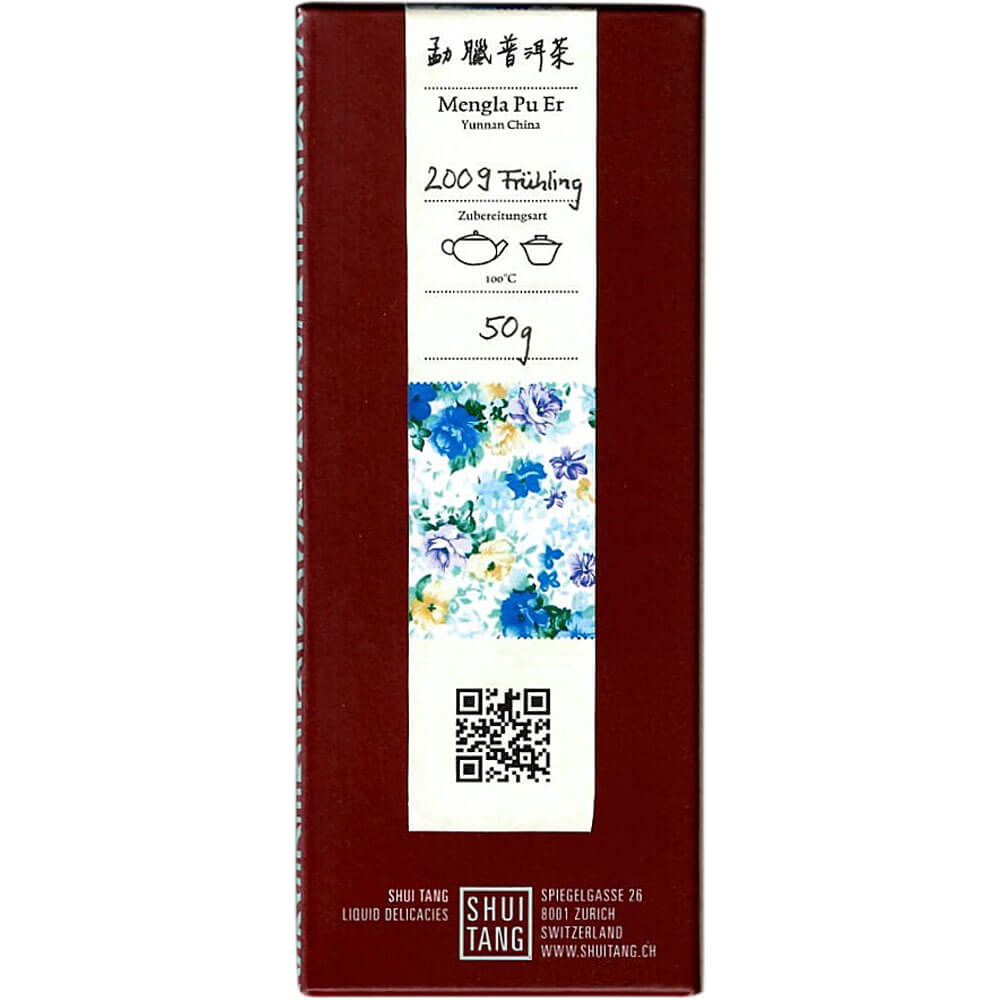 Mengla Sheng Pu Erh 2009 Packung