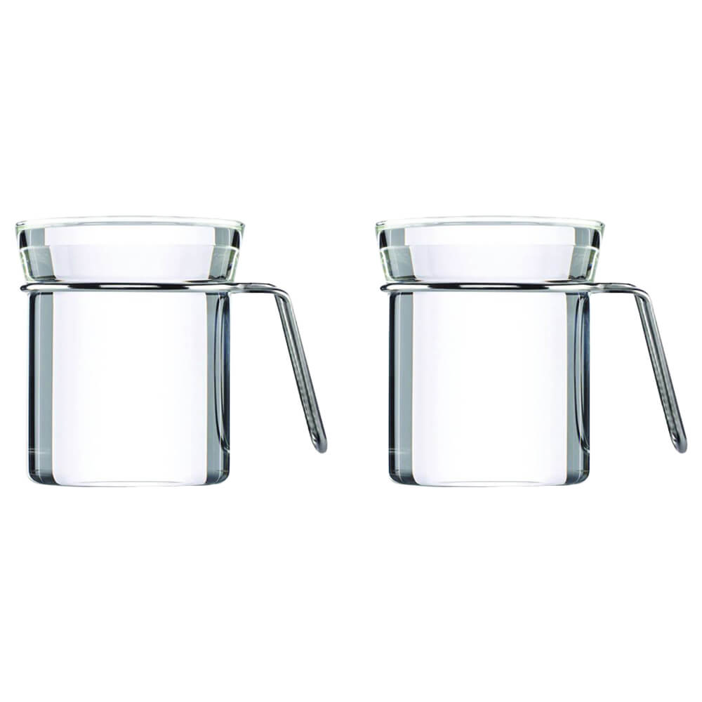Zwei Mono Ellipse Teebecher 0,3 lt.