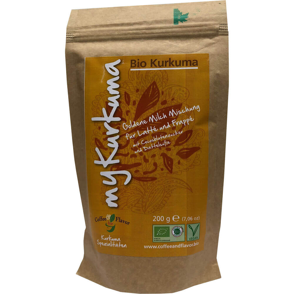 Goldene Milch Mischung bio Packung