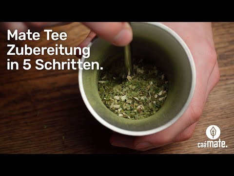 Mate Tee Zubereitung Edelstahl Becher schwarz in 5 Schritten#farbe_schwarz