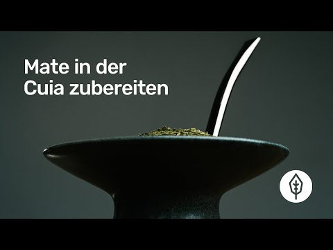 Mate Zubereitung in der Cuia retro#farbe_retro