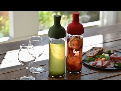 Hario Cold Brew Teeflasche schwarz Video#teeflasche_schwarz-750ml
