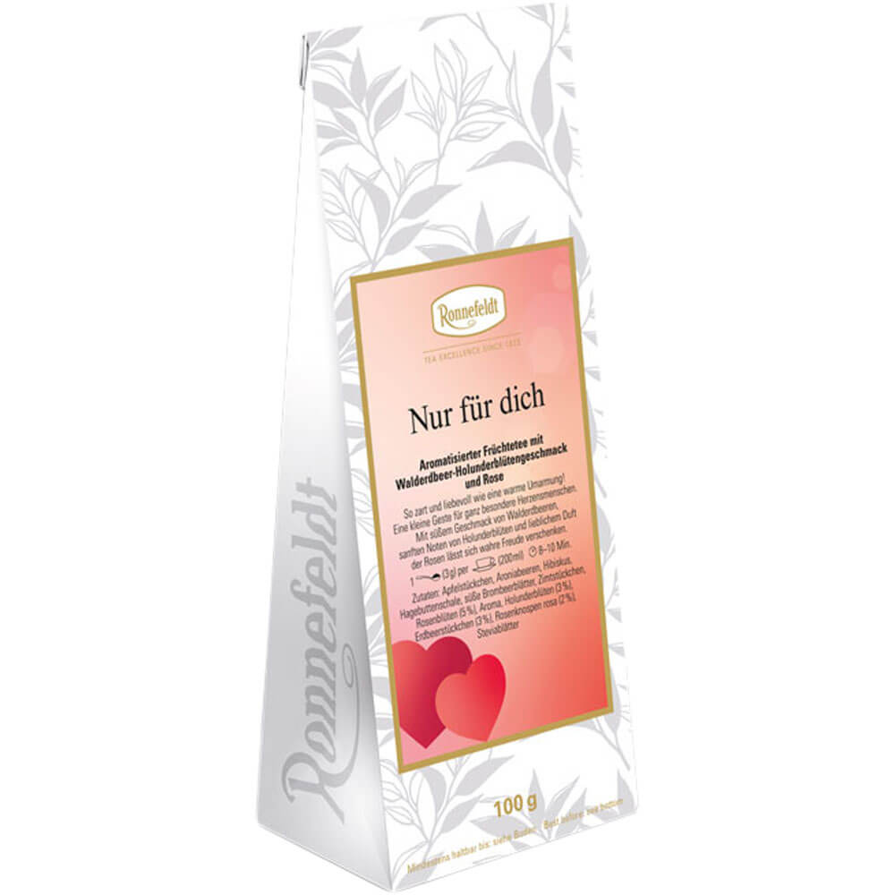 Ronnefeldt Früchtetee Nur für Dich Packung