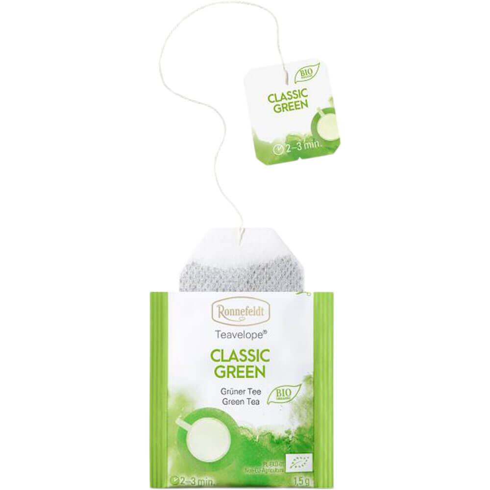 Ronnefeldt Teebeutel Classic Green bio offen