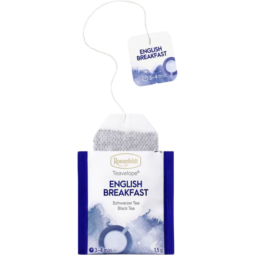 Ronnefeldt Teebeutel English Breakfast offen