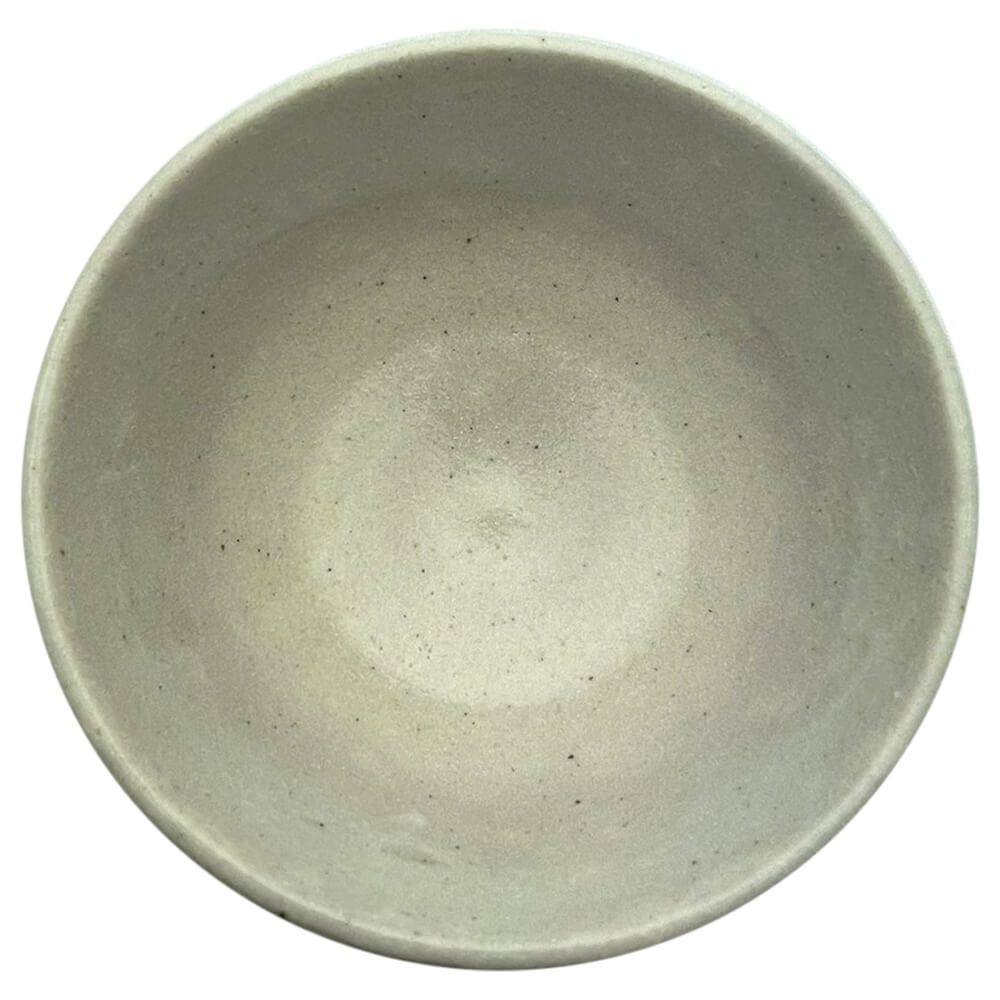 Teeschale Shino Glasur groß offen#teeschale_durchmesser-134mm