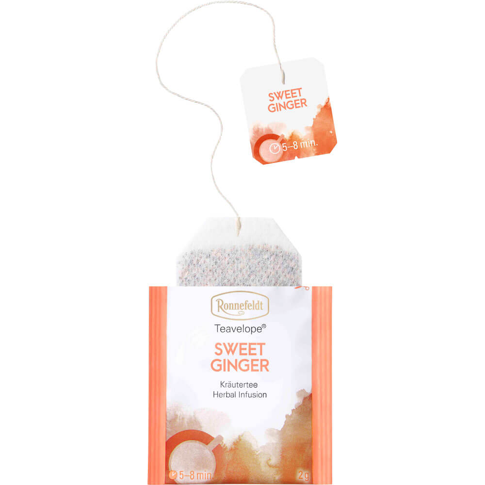 Teebeutel Sweet Ginger offen