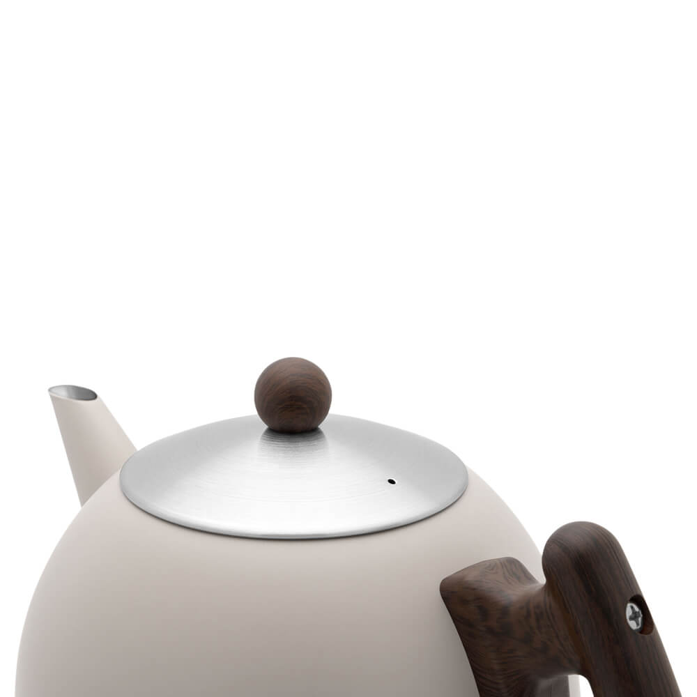 Bredemeijer Teekanne Duet Bella Ronde in beige braun Detail 1#variante_beige-braun