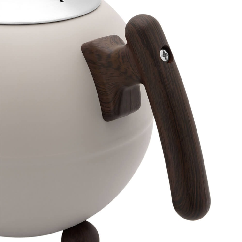 Bredemeijer Teekanne Duet Bella Ronde in beige braun Detail 3#variante_beige-braun