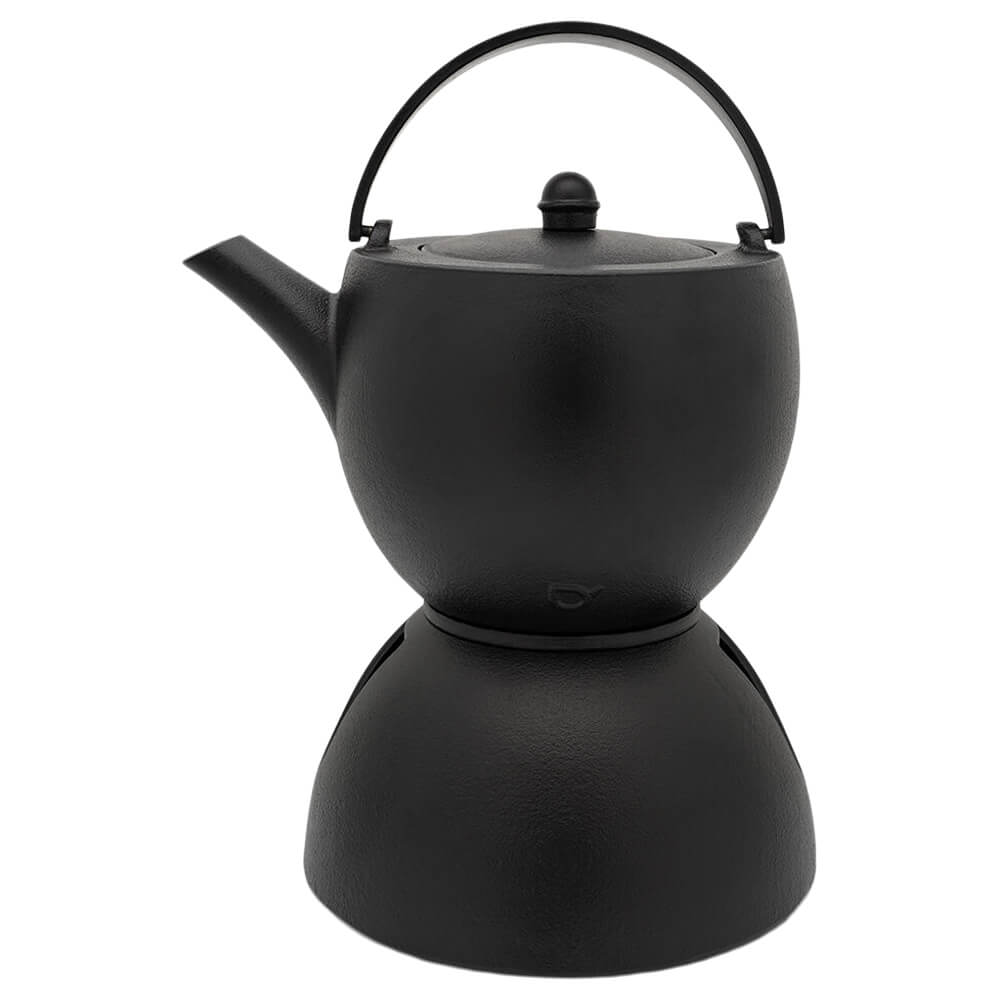 Teeset Sencha Gusseisen schwarz innen emailliert