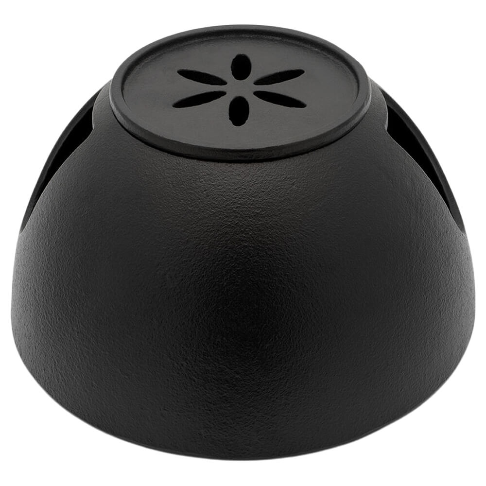 Teeset Sencha Gusseisen schwarz Wärmer von oben