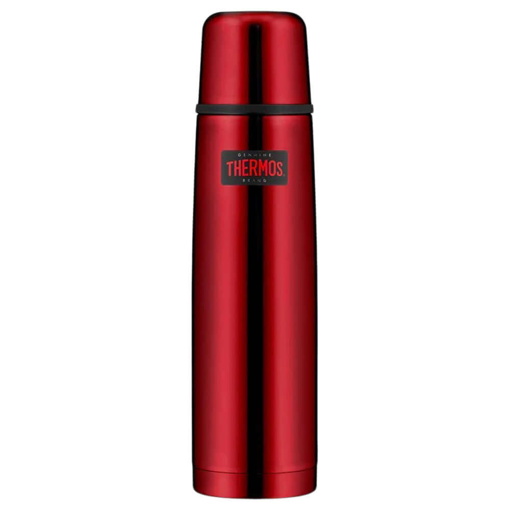 Thermosflasche 500ml Rot poliert#thermosflasche_500ml-rot-poliert