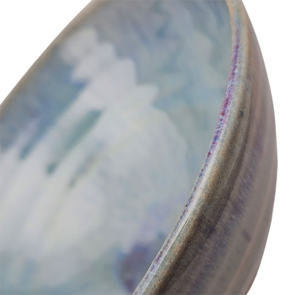 Matcha-Chawan aus Japan blaugrün weite Form Detail#matchaschale-aus-japan_weite-form