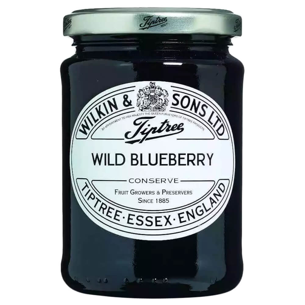 Heidelbeermarmelade Wild Blueberry im Schraubglas