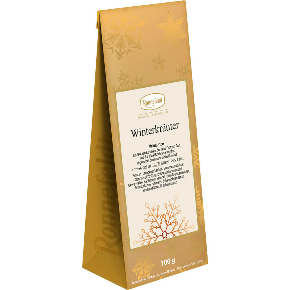 Ronnefeldt Kräutertee Winterkräuter Packung Winter