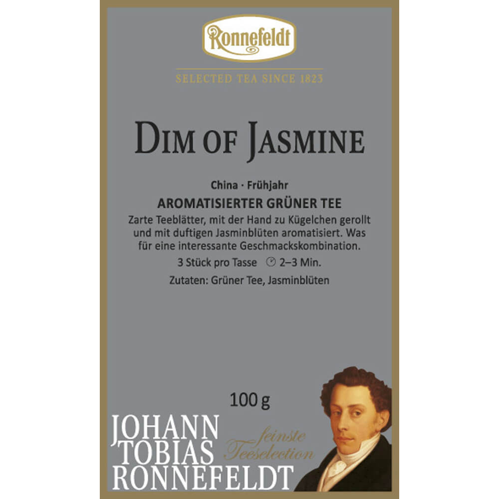 Selection Grüner Tee Dim of Jasmin Etikett