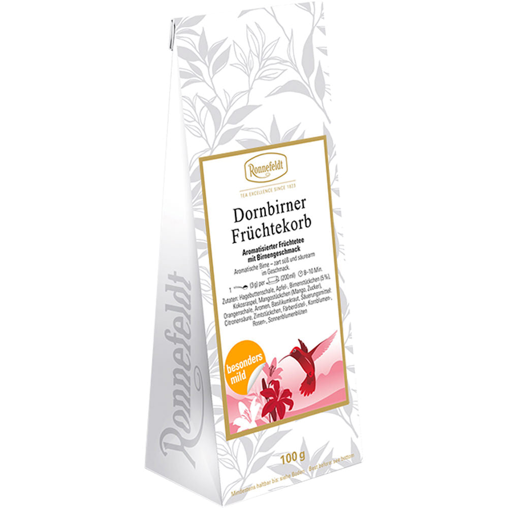 Milder Früchtetee Dornbirner Früchtekorb Packung