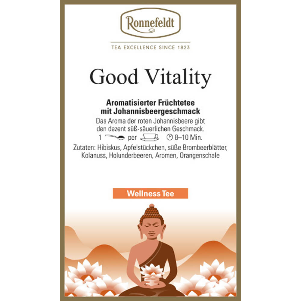 Wellness Tee Good Vitality Etikett