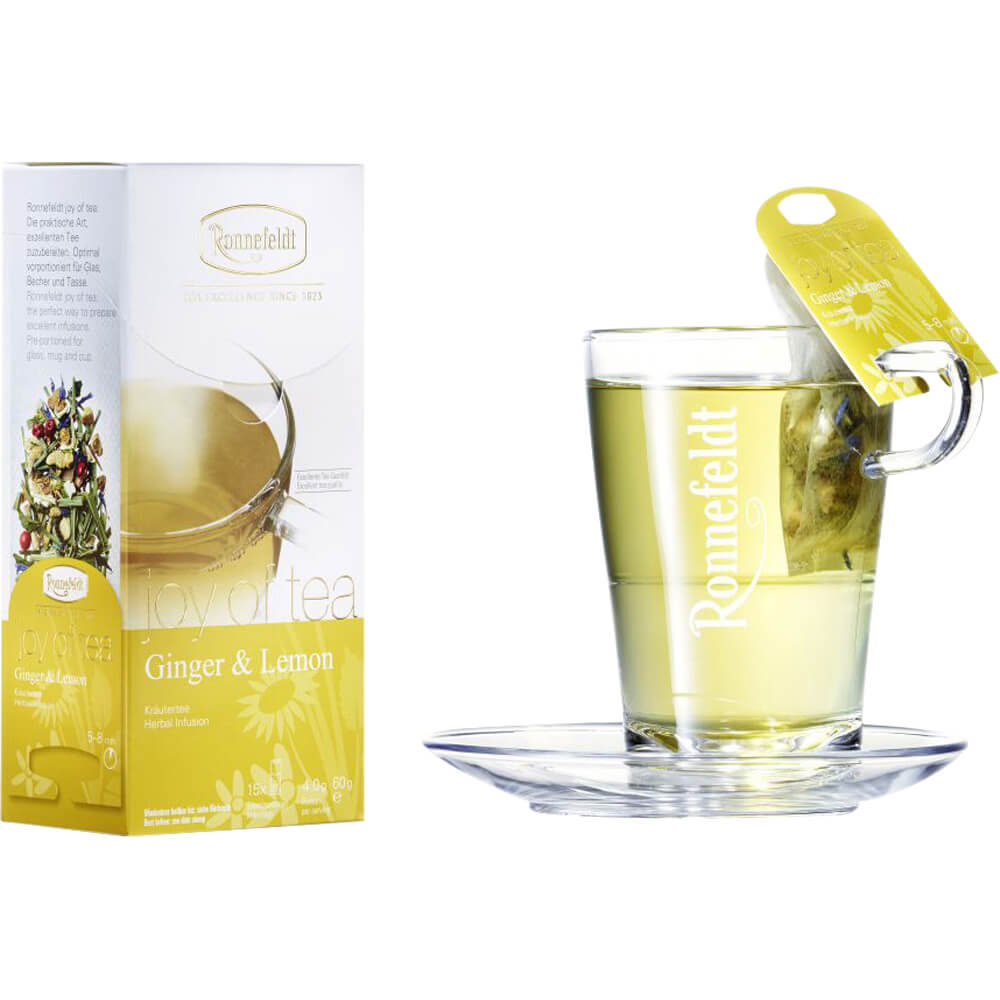 Ronnefeldt Joy of Tea Ginger & Lemon offen