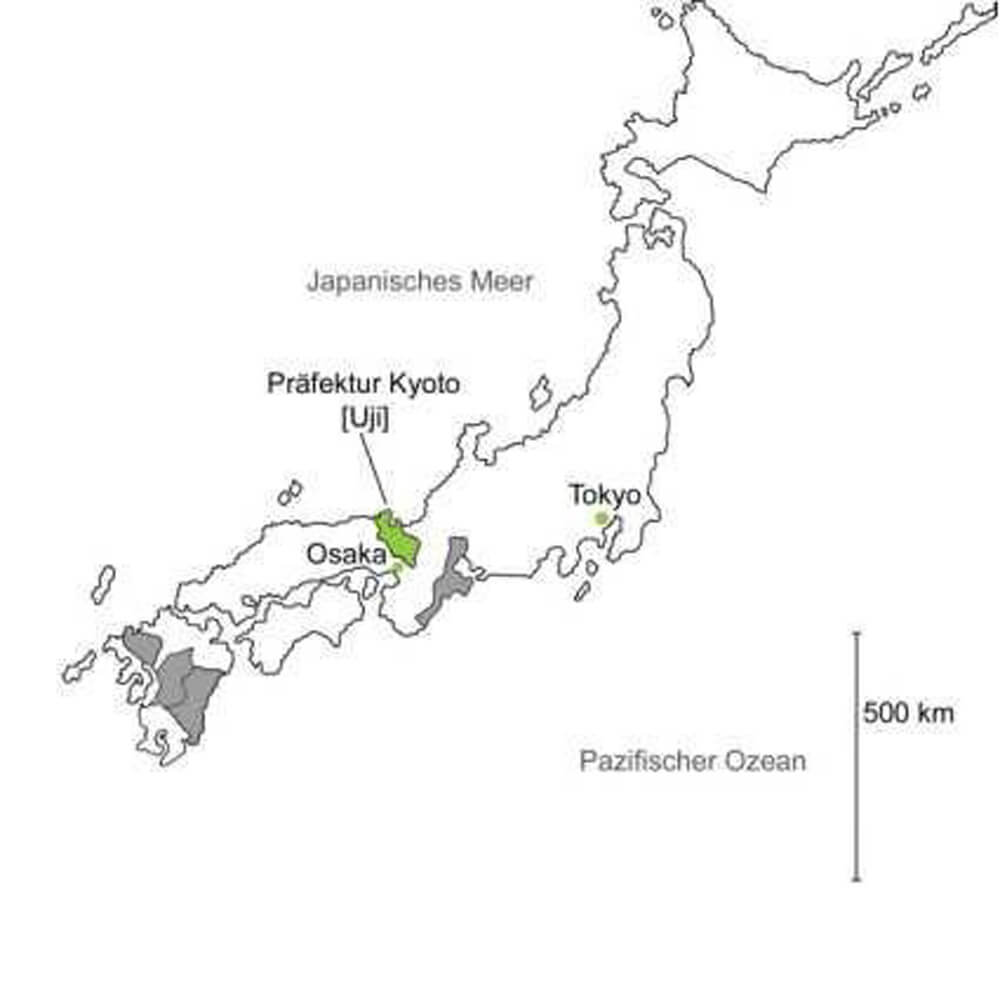 Hanomi Matcha Japan bio Herkunft