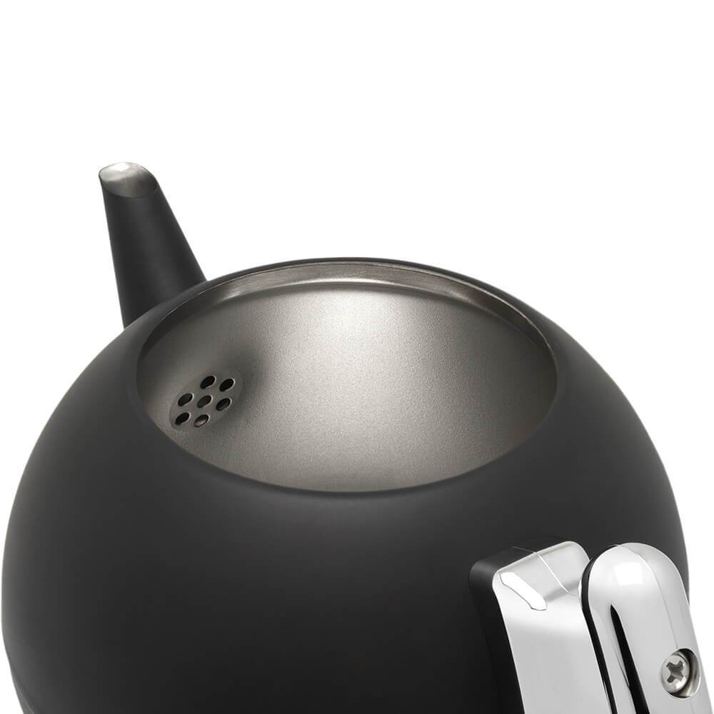 Bredemeijer Teekanne Duet Bella Ronde in schwarz Detail 2#variante_schwarz-matt