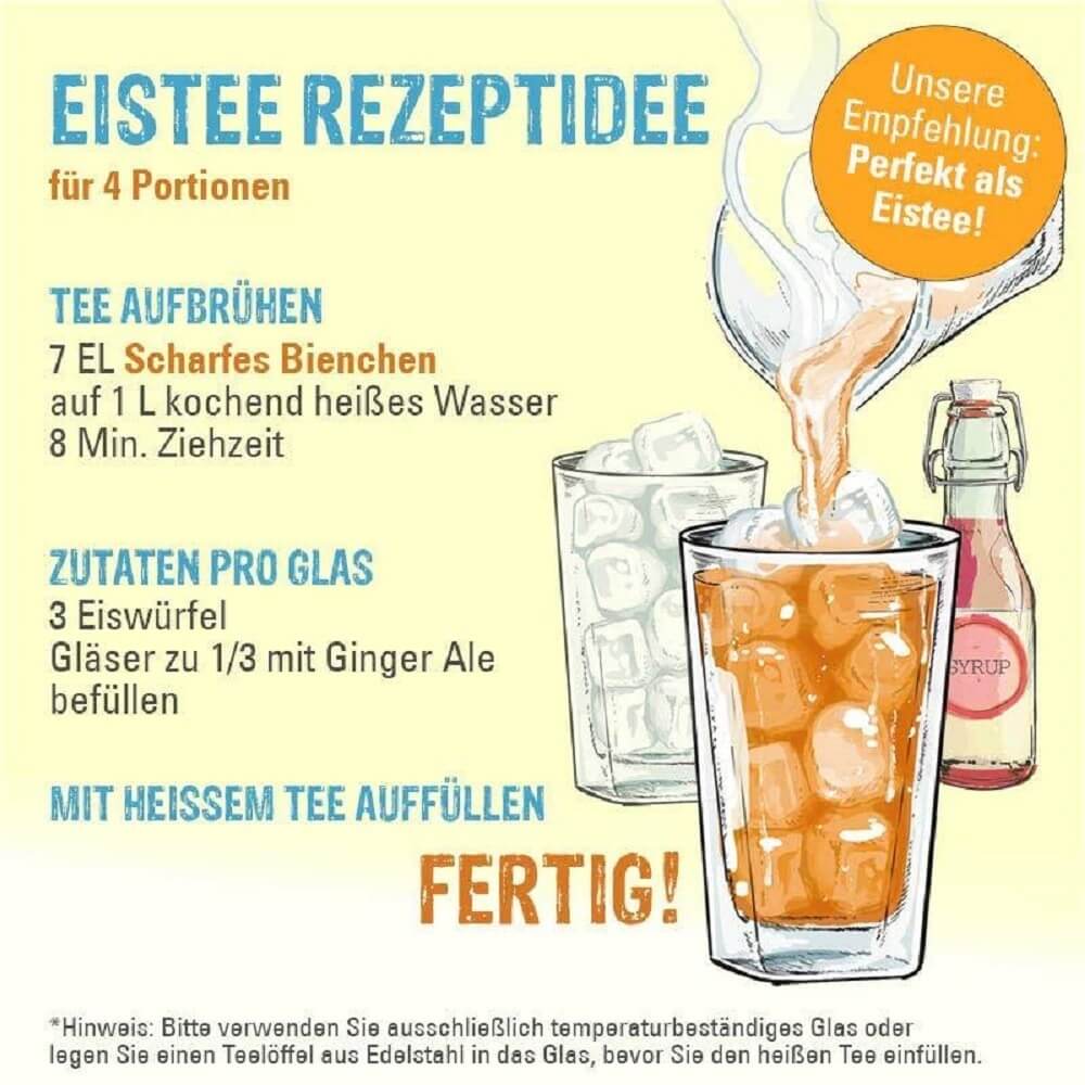 Früchtetee Scharfes Bienchen Rezept