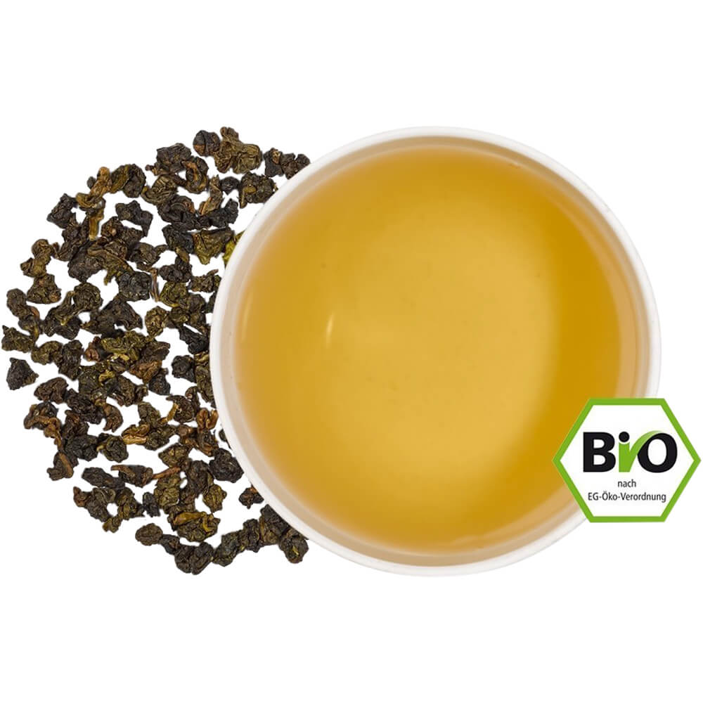 Taiwan Four Seasons Oolong bio Tasse