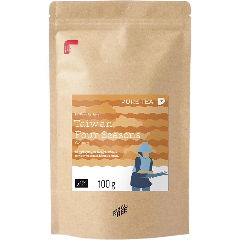 Taiwan Four Seasons Oolong bio Packung neu