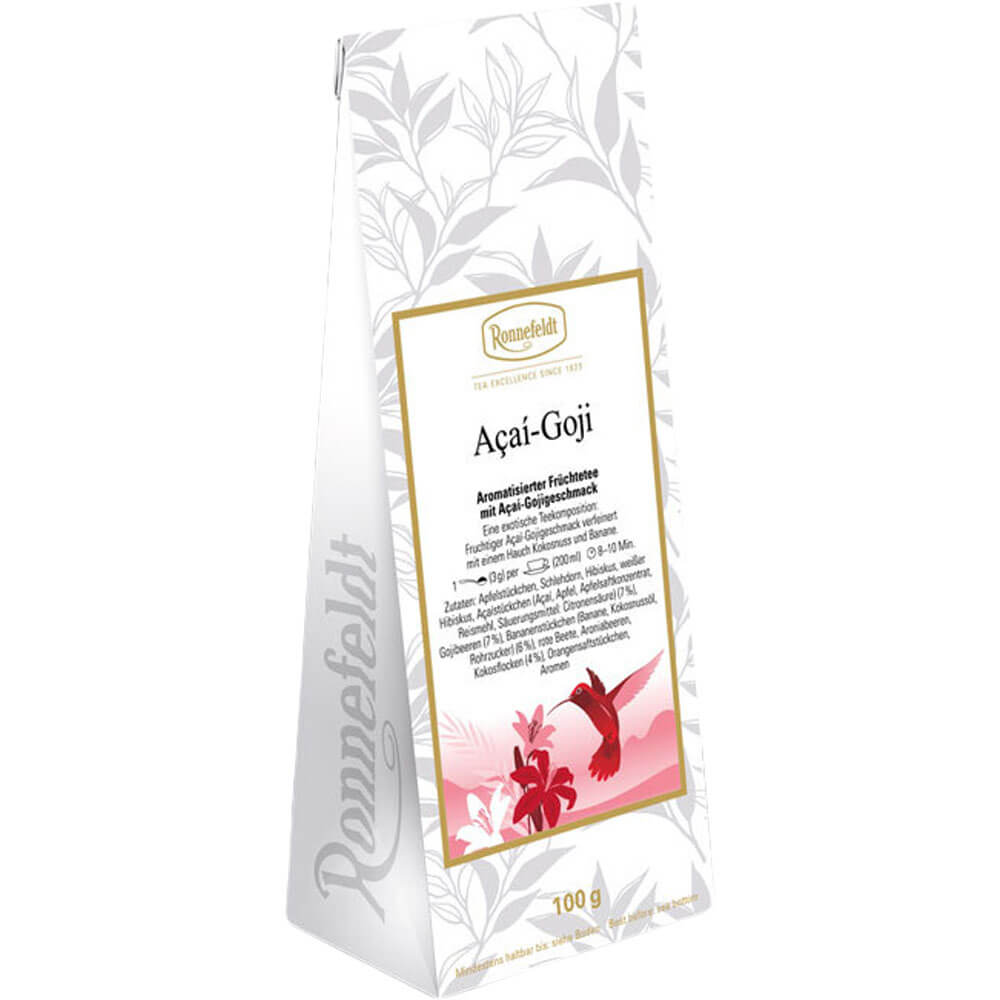 Ronnefeldt Früchtetee Acai-Goji Packung