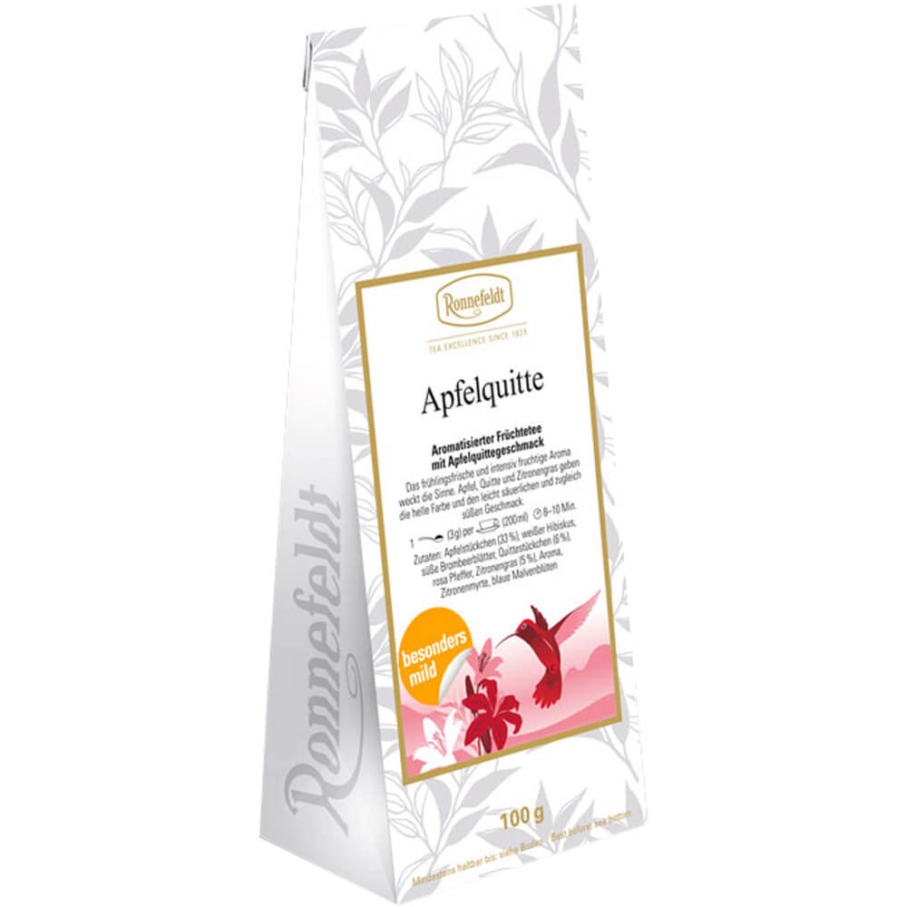 Früchtetee Apfelquitte Packung