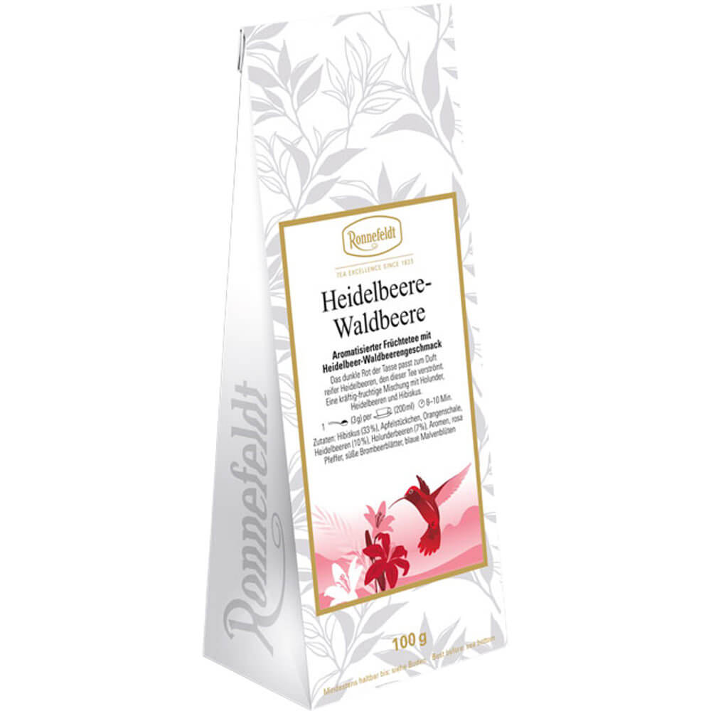 Früchtetee Heidelbeere-Waldbeere Packung