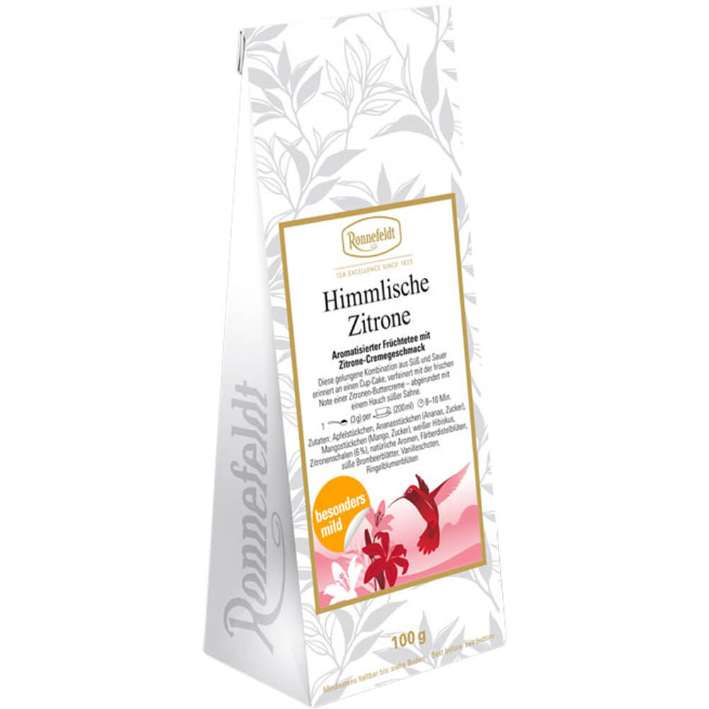 Früchtetee Himmlische Zitrone Packung